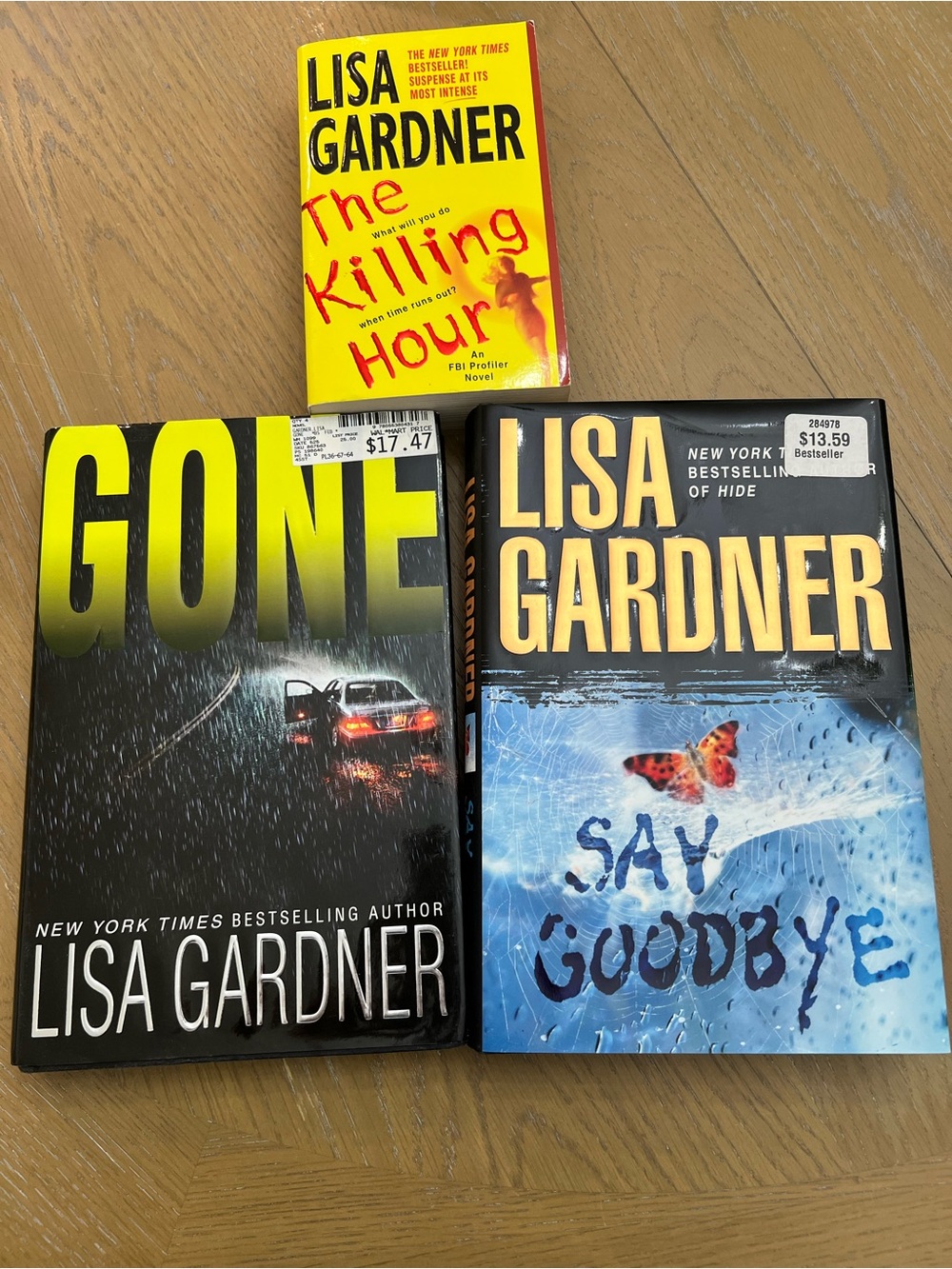 Lisa Gardner Thriller Trio - Gone, Say Goodbye, The Killing Hour